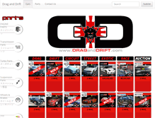 Tablet Screenshot of draganddrift.com